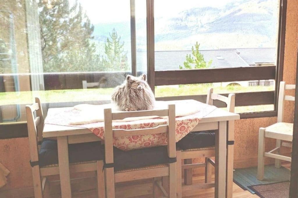 Ferienwohnung Petit Cocon Plein Sud Vue Montagnes Lesclesdenicole Barcelonnette Exterior foto